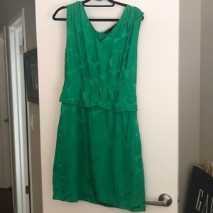 Marc Jacobs silk peplum dress